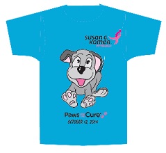 2014 dog walk shirt